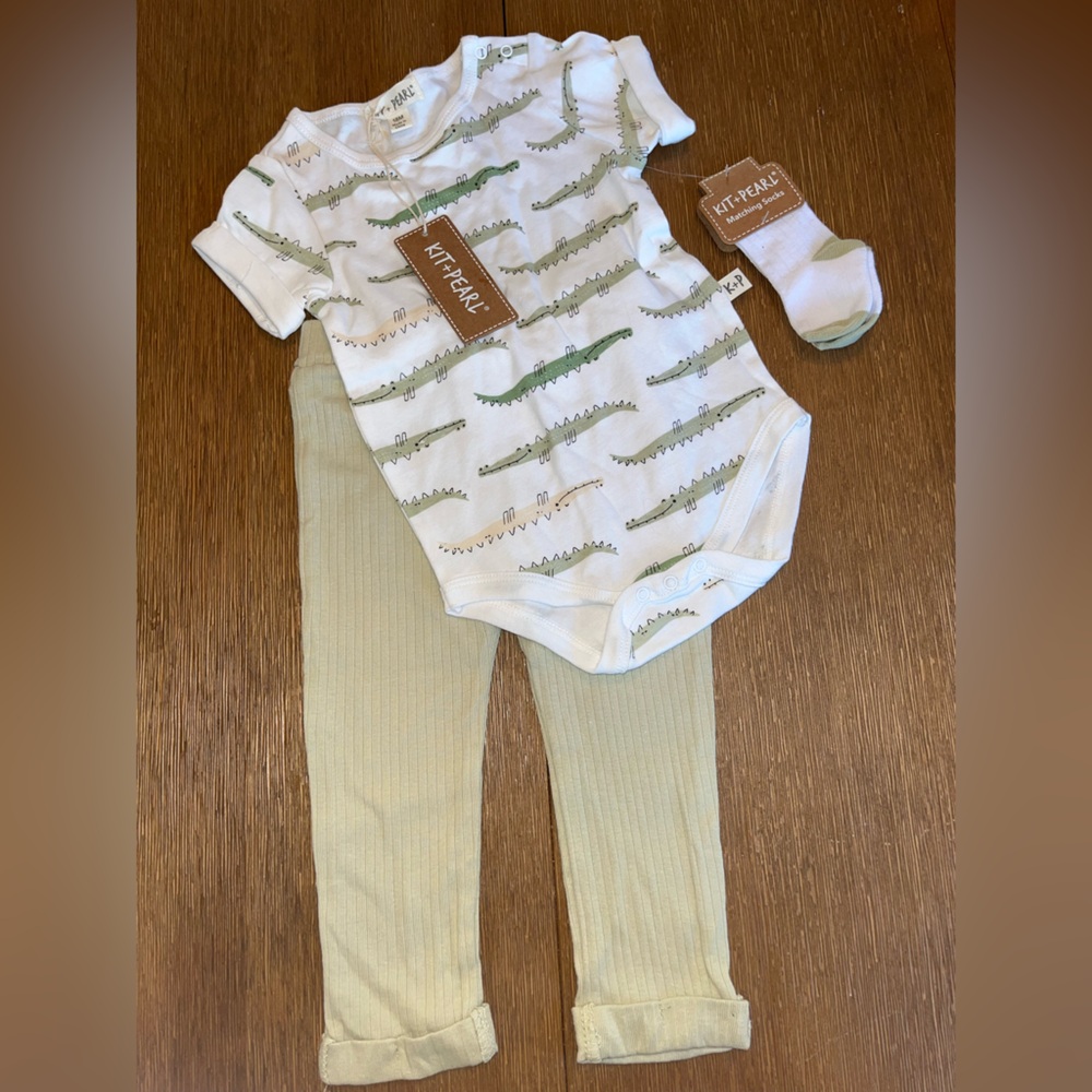 Kit + Pearl alligator set